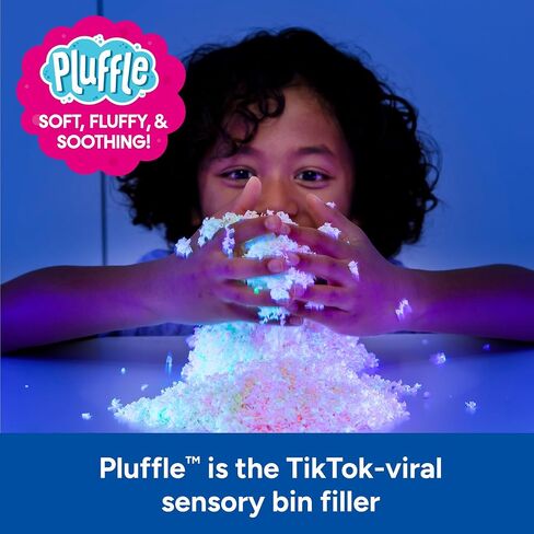 Educational Insights Glow-in-the-Dark Playfoam Pluffle for Sensory Bins, Set of 2, Ages 3+ in Saudi Arabia