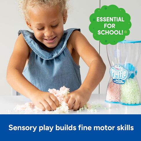 Educational Insights Glow-in-the-Dark Playfoam Pluffle for Sensory Bins, Set of 2, Ages 3+ in Saudi Arabia