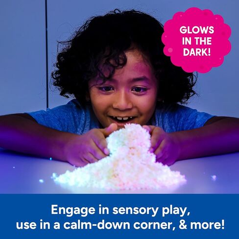 Educational Insights Glow-in-the-Dark Playfoam Pluffle for Sensory Bins, Set of 2, Ages 3+ in Saudi Arabia