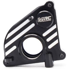MRC Alloy CNC Machining علبة التروس تغطية علبة التروس قذيفة صفيحة ترقية أجزاء ملحقات مناسبة ل 1/24 الزاحف المحوري SCX24 (أسود)