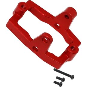 Steering Servo Mount Upgrades Parts for 1/18 TRX4M RC Crawler,Alloy Aluminum Steering Servo Mount Hops Up Upgrades Part 1/18 TRX4M RC Crawler,Red