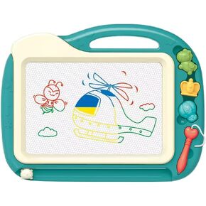 Large Magnetic Drawing Board, Erasable Sketch Writing Doodle Pad, Travel Games for Kids, Learning Skill Development Toys for Kids Toddlers Age 3-7