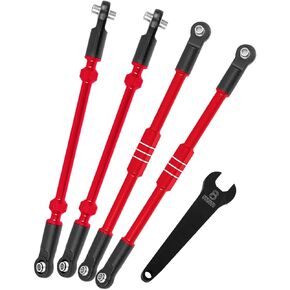 ترقيات RC جزء من 1/10 T-Maxx/E-Maxx ، روابط قضيب الدفع من الألومنيوم ، ارتباطات ارتباطات توجيه قضيب توجيه القضبان المتوافقة مع القفزات المتوافقة ، الأزرق البحري (#3941#5143)