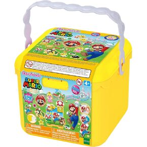 AquaBeads Super Mario Creation Cube - Complete Arts & Crafts Activity Kit للأعمار 4+