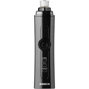 Andis Professional 2-Speed Cord/Cordless Animal Nail Grinder with Rechargeable Lithium-Ion Battery, Blue, 561553