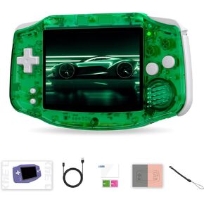 RG34XX Retro Game Console 3.4-Inches 720*480 IPS Screen Built-in 32G+64G TF Card Video Gaming Consoles 3500mAh Lithium Battery Supports Multiple Simulators Casual Game Console(Glacier Blue)