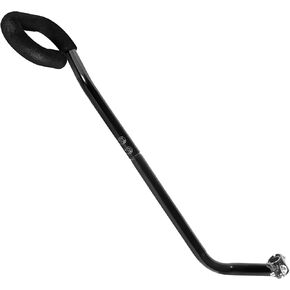 Children Cycling Bike Safety Trainer Handle Balance Push Bar(black-b)