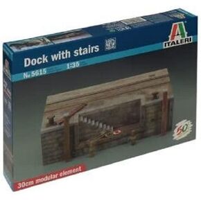 نماذج Italeri Dock مع مجموعة الدرج (1/35 مقياس)