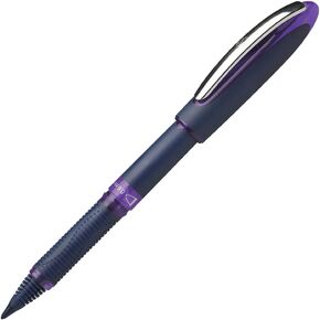 Schneider One Business Rollerball Pen (لا يمحى ، نصيحة ناعمة 0.6 مم) أرجواني
