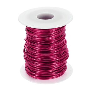 HARFINGTON 12 Gauge Aluminum Craft Wire 2.0mm 98.5ft Flexible Bendable Anodized Metal Jewelry Sculpting Wire for Jewelry Making Modelling Craft DIY, Caramel