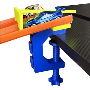 Clamp و 2 Lane Starter Gate متوافقة مع العجلات الساخنة للربط بجداول لسباقات السباق