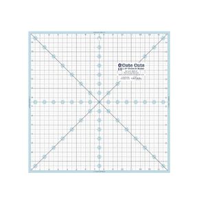 Lori Holt Trim IT Ruler-15 1/2 "X 15 1/2" Cuts Cuts Cuts Trim-It من تأليف Lori Holt Of Bee في غطاء محرك السيارة ، غير زلي