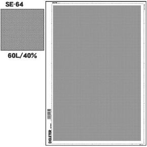 Deleter Screen Tone JR-96 [DOT Pattern 60l/40 ٪] [حجم ورقة 182 × 253 مم (7.16 "× 9.96")] للحصول على توضيح مانجا الهزلي