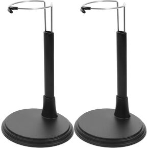 أرفف تخزين دمية Imikeya Bear (2pcs) ، وأرقام ألعاب بلاستيكية تقف على 16 بوصة دمية ، دمية ، دمى خشبية ، OMG ، ألعاب محشوة ، أسود in Kuwait