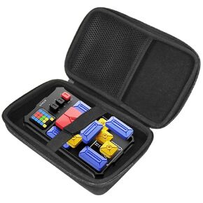 Maoershan Protable Travel Case مع Giiker Super Super Guzzle Games Brain Muzzer Puzzer Phozzles Interactive Handheld Game Accessories (Case Only)