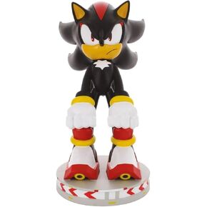 ألعاب رائعة: Sega: Sonic - Shadow the Hedgehog - Cable Guys Controller Original Controller & Phone حامل الجهاز القابل للتحصيل ، شخصية مرخصة