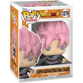 فونكو بوب! الرسوم المتحركة: Dragon Ball Super - Super Saiyan Rose Goku Black مع Scythe شفاف