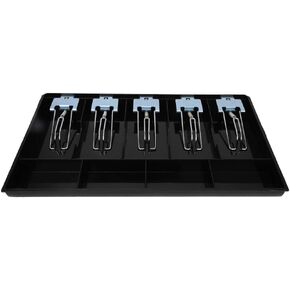 Raguso Cash Derer ABS Material Racher with Metal Clip Cash Drailer Record Record