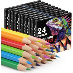 240 PCS بُقلان بلون بلوك كبير للأطفال ، و 10 حزم أقلام تلوين بلوك 24 لونًا ، والعودة إلى اللوازم المدرسية للمعلمين والطلاب ، وأقلام الرسم بالجملة المسبقة لجوائز الفصول الدراسية
