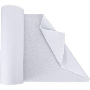 Sibba Iron-on Depanible fusible لخياطة صياغة علوية واحدة من جانب واحد من الجوانب القابلة للضرب القابلة للضرب الحزام المتواصل المنسوجة لأكياس اللحف ، والقمصان ، واللباس ، والبلوزات ، والياقات ، 16.53 في × 10 ياردة