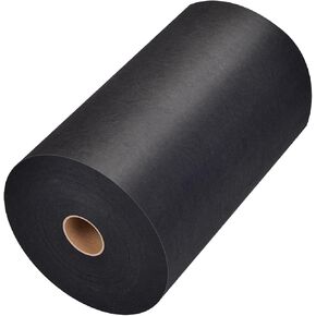 yifhxy أسود مقطوع مثبت النسيج للتطريز 8 "× 50yd/لفة ، قطع التطوير التطريز الخلفي -وزن medium 2.5 أوقية مثبتات التطريز على الجهاز والخياطة اليدوية والخياطة اليدوية
