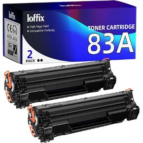 83A Toner Cartridges Black Compatible with HP 83A CF283A 83X CF283X Toner Compatible with HP M201dw M225dw Series Printer (2 Pack)