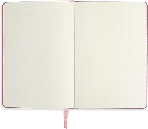 ANECDOTE. Hardcover Dotted Journal with Thick 100 gsm Paper A5 size (8.3 inches x 5.4 inches) - Daily Writing Notebook for Travel, School and Office Use - Diary Journal for Women and Men - Dutch Blue in Saudi Arabia
