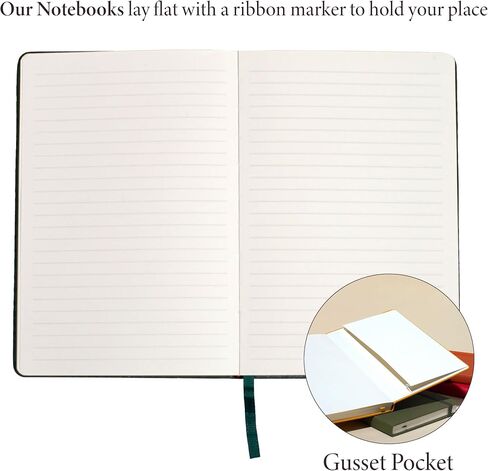 ANECDOTE. Hardcover Dotted Journal with Thick 100 gsm Paper A5 size (8.3 inches x 5.4 inches) - Daily Writing Notebook for Travel, School and Office Use - Diary Journal for Women and Men - Dutch Blue in Saudi Arabia