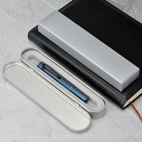 Hongdian M2 Black Forest Mini Rollerball Pen, Fine Point 0.5mm, Sleek Aluminium Pocket Pen with Black Ink Refill, Ideal for Travel & Signature (Midnight Blue) in Kuwait