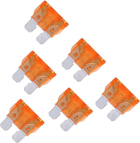 UZAKA 100 Pack Auto Fuses 2 AMP ATC/ATO Standard Regular Fuse Blade 2A Car Truck Boat Marine RV - 100Pack in Saudi Arabia