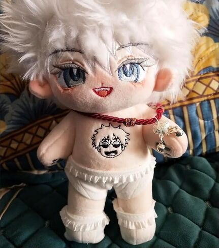 20cm/8inch Plush Doll Underwear Set, Pantie&Socks Suit for Skzoo Plushies Dolls Plush Toys (White) in Saudi Arabia