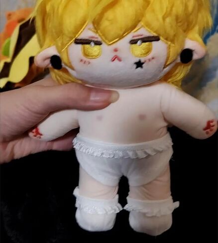 20cm/8inch Plush Doll Underwear Set, Pantie&Socks Suit for Skzoo Plushies Dolls Plush Toys (White) in Saudi Arabia