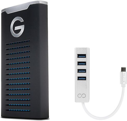 G-Technology 2 تيرابايت G-DRIVE mobile SSD وحدة تخزين خارجية محمولة متينة - USB-C (USB 3.1 Gen 2) - 0G06054 in Kuwait