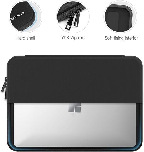 Smatree 16 inch Anti-Shock Laptop Sleeve Bag and Case for Men and Women Waterproof Protective Cover Tailored for Razer Blade 16 2023/2024 16 inch Laptop Sleeve, Black (E619) in Saudi Arabia