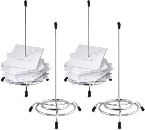 3Pcs Ticket Stabber,Desk Receipt Holde,Receipt Holder Check Spindle Orders Spike for Kitchen Businesses Office Paper Notes in Kuwait