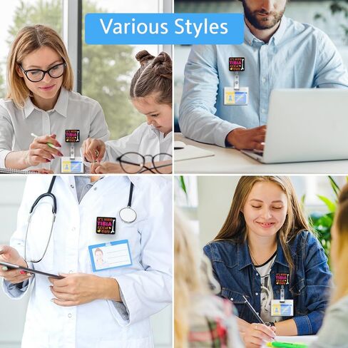 AGMDESIGN أنا رائع لكنني أبكي كثيرًا بكرة شارة مضحكة، بكرة شارة لامعة قابلة للسحب، مشبك التمساح، هدية لف شارة الحب الذاتي للأطباء والممرضات وطلاب التمريض والمعالجين النفسيين RN in Kuwait