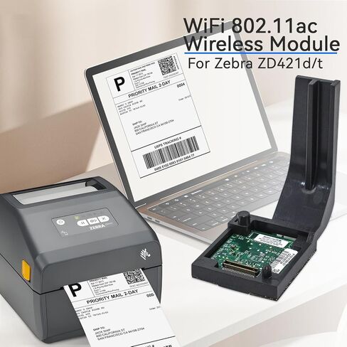 P1112640-017A WiFi 802.11ac Wireless Module for Zebra ZD421 ZD421D ZD421T Thermal Desktop Printer 203dpi 300dpi in Kuwait