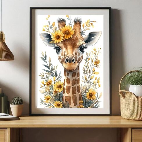 Auremi Diamond Art Painting Kits for Adults, 5D Flower Diamond Painting Kits for Adults Beginners DIY Full Drill Hummingbird Diamond Dots Crystal Craft Kits for Home Wall Decor Gifts 11.8x15.7 inch in Kuwait
