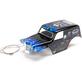 مجموعة Losi Body Set Son Uva Digger Painted Mini LMT LOS210046