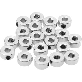 20pcs sharegoo 1/8 "سدادة ترس الهبوط المطلية 0.31" × 0.12 "طوق عجلة لاستبدال طائرة طائرة RC