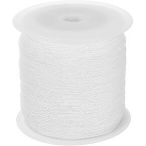 uxcell Nylon String for Bracelets, 0.8mm 109 Yards Nylon Cord Satin String Beading Elastic String for Window Curtain Blind Bracelets Sewing Necklace Crafts, Navy Blue