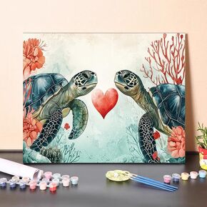 HULDFRDA Adult Paint by Number Kits on Canvas, Mexican Woman Paint by Numbers Kit, Mexican Cactus Painting by Numbers for Adults,Color by Numbers Canvas Art Decor, 16 x20 Inch