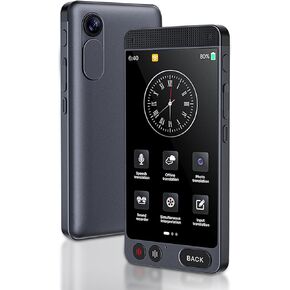 Offline Language Translator Device, No WiFi Needed Instant Translator, 142 Languages Two Way Real - Time Voice & Photo AI Translation for Business Learning Travel