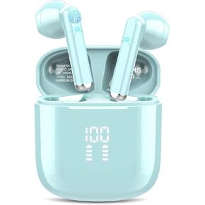 AI Language Translator Earbuds, Bluetooth 5.4 Headphones Translator for 144 Languages & Accents Blue
