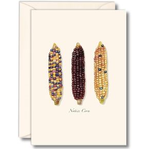 Earth Sky + Water - Native Corn Notecard Set - 8 Blank Cards with Envelopes