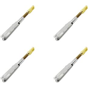 4pcs M2 Thread Locking Metal Clevis Quick Link Steel Clevis with Quick Link Acplers Connection Rod Parts for RC Airplane Helicopter DIY Model Plane Plan