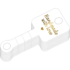 Top Label Self Diskelet Bracelet Cards Netclace Display Cards ، Hanging for Jewelry ، Bracelet and Necklace ، 50 pcs