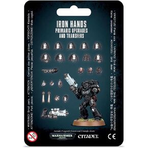 ورشة عمل الألعاب: Warhammer 40K - Iron Hands - Primaris Ewdrades & Transfers (55-09)