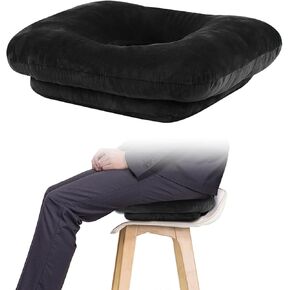 Butt Pillows for Sitting Tailbone, Donut Cushion for Tailbone Pain Relief/Bed Sores, Soft Pad for Hemorrhoids, Seat Cushion for Travel/Office Chair/Sciatica/Back Support, Car Seat Cushion