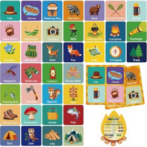 FUUTREO 82 PCS MEMORY MEMORTING MAMS CHESSING CAMP CAMP CAMP CAMP CAMP MEMIMER CONCENT